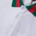 Gucci T-shirts for Gucci Polo Shirts collar logo Black/White #A46548