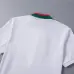 Gucci T-shirts for Gucci Polo Shirts collar logo Black/White #A46548