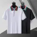 Gucci T-shirts for Gucci Polo Shirts collar logo Black/White #A46548