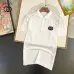 Gucci T-shirts for Gucci Polo Shirts lapel Black/White #A46536