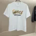 Gucci T-shirts for Men' t-shirts Crew Neck Black/White #A46420