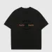 Gucci T-shirts for Men' t-shirts  Crew Neck Black/White Printing #A46475
