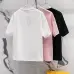 Gucci T-shirts for Men' t-shirts Three-dimensional logo  Black/White/Pink #A46828