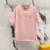 Gucci T-shirts for Men' t-shirts Three-dimensional logo  Black/White/Pink #A46828