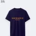 HERMES T-shirts for HERMES Polo Shirts Black/White/Blue #A47184