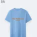 HERMES T-shirts for HERMES Polo Shirts Black/White/Blue #A47184