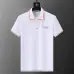 HERMES T-shirts for HERMES Polo Shirts Buttons Black/WhitePolo Shirts #A46635