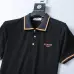 HERMES T-shirts for HERMES Polo Shirts Buttons Black/WhitePolo Shirts #A46635