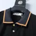 HERMES T-shirts for HERMES Polo Shirts Buttons Black/WhitePolo Shirts #A46635