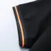 HERMES T-shirts for HERMES Polo Shirts Buttons Black/WhitePolo Shirts #A46635