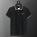 HERMES T-shirts for HERMES Polo Shirts Buttons Black/WhitePolo Shirts #A46635