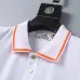 HERMES T-shirts for HERMES Polo Shirts Buttons Black/WhitePolo Shirts #A46635