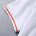 HERMES T-shirts for HERMES Polo Shirts Buttons Black/WhitePolo Shirts #A46635