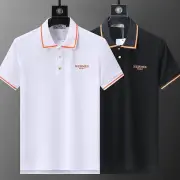 HERMES T-shirts for HERMES Polo Shirts Buttons Black/WhitePolo Shirts #A46635