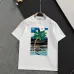 HERMES T-shirts for HERMES Polo Shirts Coconut Tree Black/White #A47182