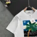 HERMES T-shirts for HERMES Polo Shirts Coconut Tree Black/White #A47182