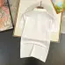 HERMES T-shirts for HERMES Polo Shirts Solid Color Black/White Polo Shirts #A46633