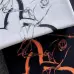 HERMES T-shirts for HERMES Polo Shirts horse Black/White #A47180