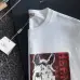 HERMES T-shirts for HERMES Polo Shirts horse Black/White #A47181