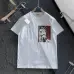 HERMES T-shirts for HERMES Polo Shirts horse Black/White #A47181
