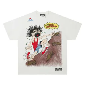 Hellstar Sports T-shirts Hilarious Reach the Mountaintop Graphic Adventure #A54231