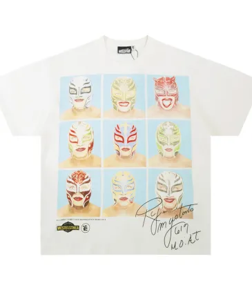 Hellstar Wrestlemania Rey Mysterio T-Shirt Cream White #A53240