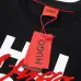 Hugo Boss Polo Shirts for Boss t-shirts Black/White #A47185