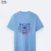 KENZO T-SHIRTS for MEN tiger Black/White/blue #A47192