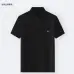 LACOSTE T-Shirs for Men's LACOSTE Polo Mercerized Black/White #A46639