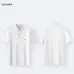 LACOSTE T-Shirs for Men's LACOSTE Polo Mercerized Black/White #A46639