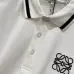 LOEWE T-shirts Polo for MEN Black/White #A46640