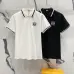 LOEWE T-shirts Polo for MEN Black/White #A46640