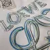 LOEWE T-shirts for MEN Black/White #A47207