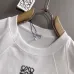 LOEWE T-shirts for MEN Black/White #A51787
