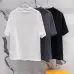 LOEWE T-shirts for MEN Black/White/Grey #A47246