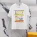 LOEWE T-shirts for MEN Black/White/Red #A47227