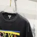 LOEWE T-shirts for MEN Black/White/Red #A47227