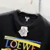 LOEWE T-shirts for MEN Black/White/Red #A47227