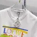 LOEWE T-shirts for MEN Black/White/Red #A47231