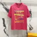 LOEWE T-shirts for MEN Black/White/Red #A47231