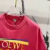 LOEWE T-shirts for MEN Black/White/Red #A47231