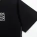 LOEWE T-shirts for MEN Black/White/orange #A47199