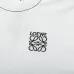 LOEWE T-shirts for MEN Black/White/orange #A47199