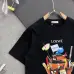 LOEWE T-shirts for MEN Cartoon Black/White  #A47212