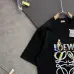 LOEWE T-shirts for MEN Cartoon Black/White #A47213