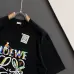 LOEWE T-shirts for MEN Cartoon Black/White #A47213