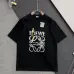 LOEWE T-shirts for MEN Cartoon Black/White #A47213