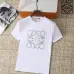 LOEWE T-shirts for MEN Printing Black/White #A46439