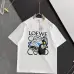 LOEWE T-shirts for MEN dreams Black/White #A47194
