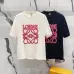 LOEWE T-shirts for MEN red logo #A47240